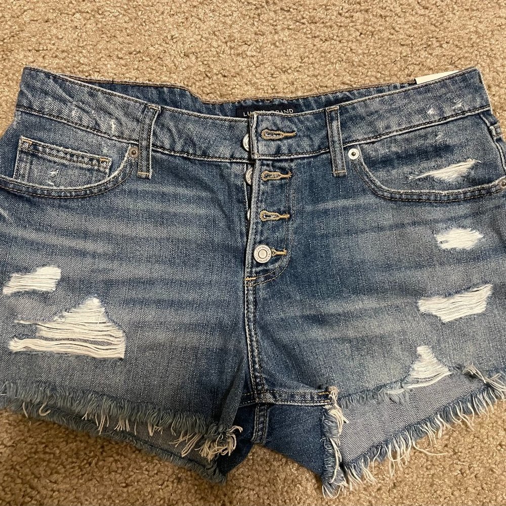 Lucky Brand Low Rise Cut Off Shorts